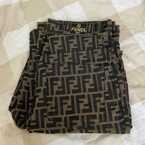 SOLD❤️ Fendi Monogram pants